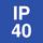 Indice de protection IP 40
