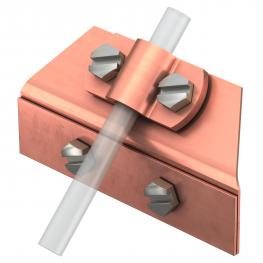 Klem voor sneeuwrooster