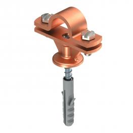 Houder voor vang- en aardinvoerstaven