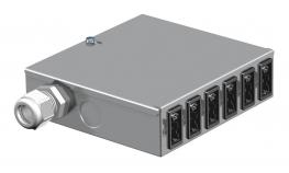 Stroomverdeler met GST18-insteeksysteem, vaste aansluiting