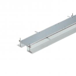 Kanalen gelijk met de dekvloer