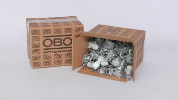 Beugelklem, 1-voudige kunststof drukwand, FT