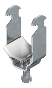 Beugelklem, 1-voudige kunststof drukwand, FT