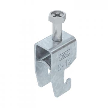 Bride de fixation 2056 pied U, simple, plaque de pression en métal, FT