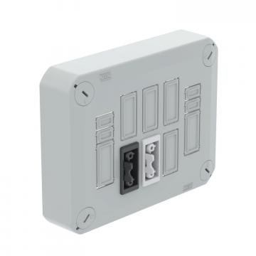 Couvercle enfichable, équipé, OBO GST18