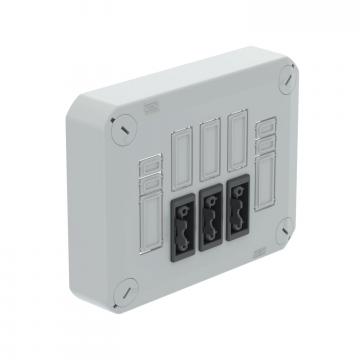 Couvercle enfichable, équipé, OBO GST18