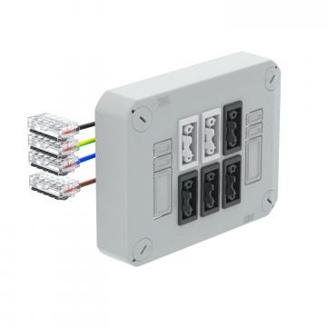 Couvercle enfichable, équipé, OBO GST18