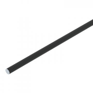 Draadstang 2 meter, zwart