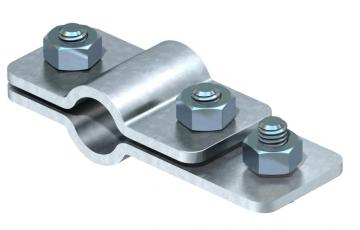 Aansluitklem voor aardpen op platte geleider FT