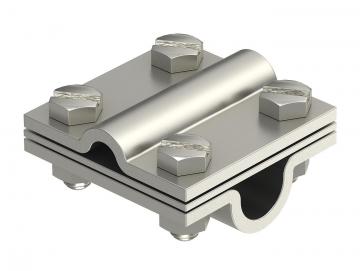 Kruisverbinder met tussenplaat voor Rd 8-10 x Rd 16 A4