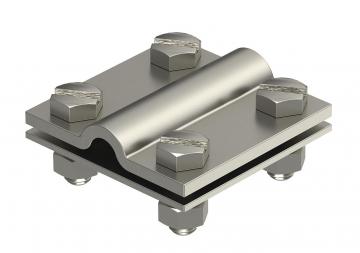 Kruisverbinder voor ronde en platte geleider A4