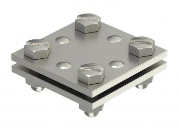 Raccord en croix DIN pour conducteur plat A2