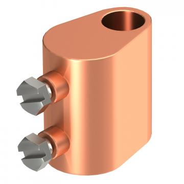Scheidingsstuk gesloten Cu