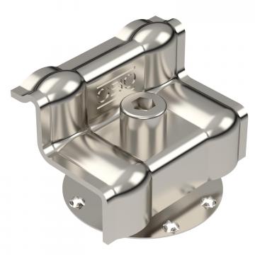 Eindklem met veer voor PV-module montage