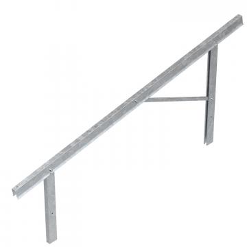 Voorgemonteerde drager voor montage PV-module, vrij veld