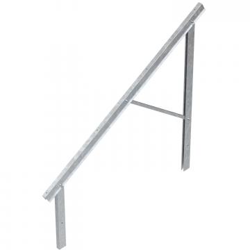 Voorgemonteerde drager voor montage PV-module, vrij veld