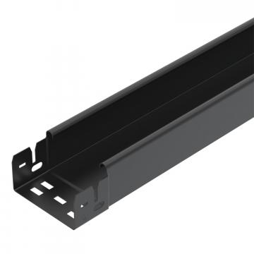 Kabelgoot MKS-Magic® 60 ongeperforeerd, zwart