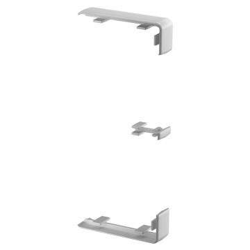 Kanaalverbinder en naadafdekking