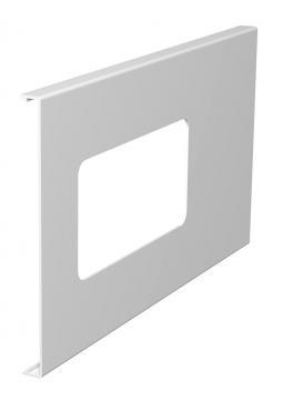 Deksel voor 2-voudige inbouwdoos voor WDK wandgoot, goothoogte 170 mm