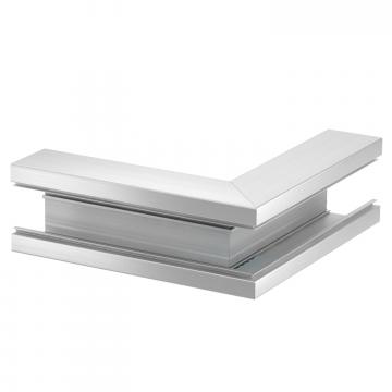 Angle extérieur, hauteur de goulotte 90 mm