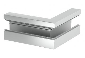 Angle extérieur, hauteur de goulotte 70 mm