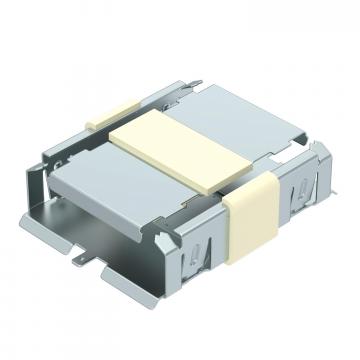 Kit éclisse couvre-joint, hauteur de goulotte 40 mm