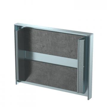 Eindstuk, kanaalhoogte 80 mm, FS