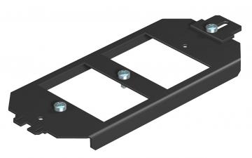 Montagedrager voor data-outlets, lengte 165 mm