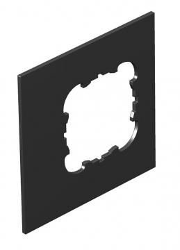 Afdekplaat Telitank T4L/T8NL, ronde inbouwopening voor EKR-apparatuur, voor lange zijde