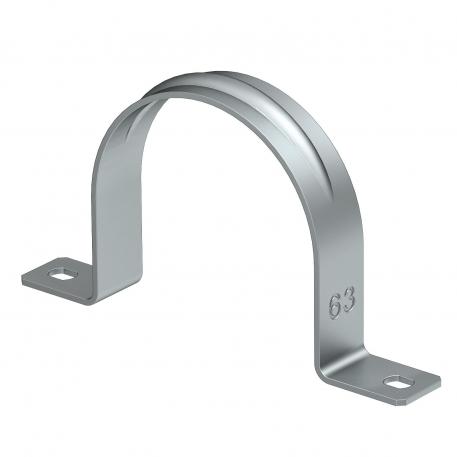 Bevestigingsklem 605, middel, Alu 32