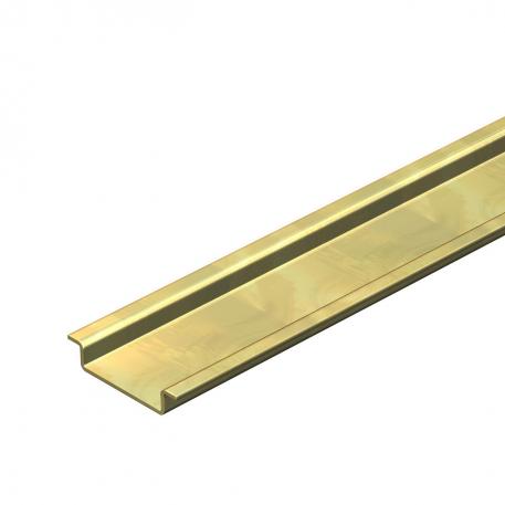 Rail DIN profilé, non perforé GTP 2000 | non perforé | acier | galvanisé, passivé transparent