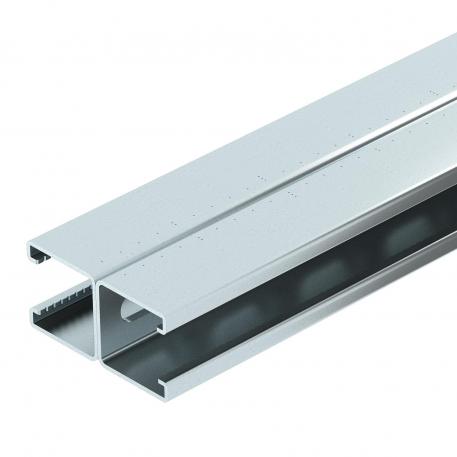 Rail de montage MS4182, fente 22 mm, double, FS, perforé  6000 | 41 | 82 | 2 | galvanisé sendzimir