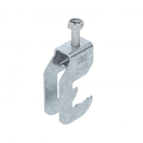 Bride de fixation 2056 pied RS, simple, plaque de pression en métal, FT 8 | 12 | 3