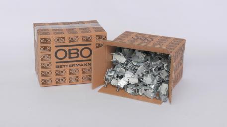 Beugelklem, 1-voudige kunststof drukwand, FT 16 | 22 | 3