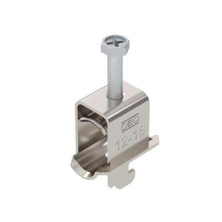 Bride de fixation 2056 pied N, simple, pour raccord de blindage, plaque de pression en métal, VA