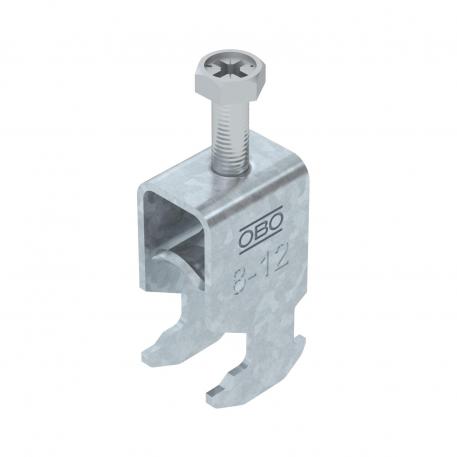 Beugelklem 2056 H-voet, enkelvoudig, metalen drukwand, FT 8 | 12 | 3