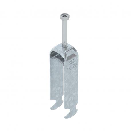 Bride de fixation 2056 pied H, triple, plaque de pression en métal, FT 16 | 22 | 3