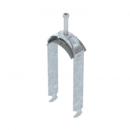 Bride de fixation 2056 pied H, double, plaque de pression en matière plastique, FT 58 | 64 | 5