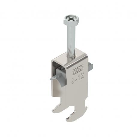 Bride de fixation 2056 pied H, double, plaque de pression en matière plastique, A2 8 | 12 | 3