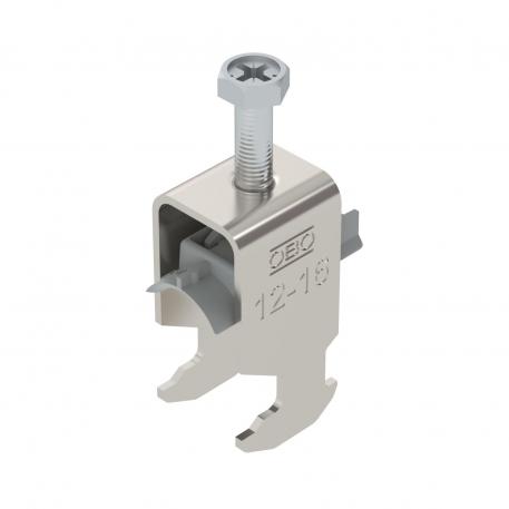 Bride de fixation 2056 pied H, simple, plaque de pression en matière plastique, A2 12 | 16 | 3