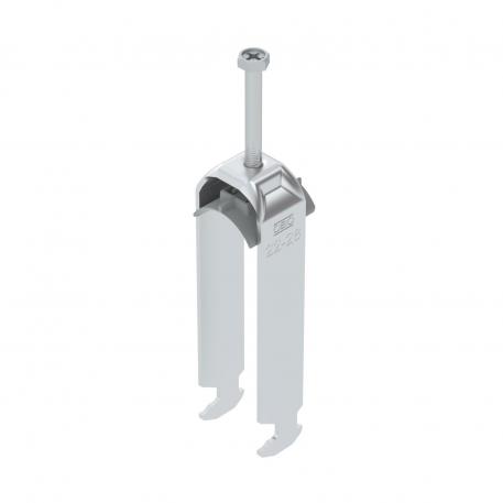 Bride de fixation 2056 pied H, triple, plaque de pression en matière plastique, Al