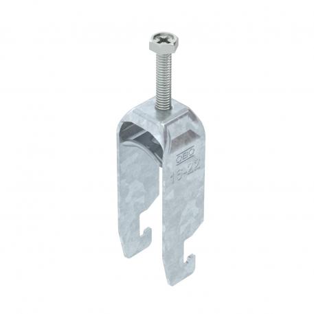 Bride de fixation 2056 pied U, double, plaque de pression en métal, FT 16 | 22 | 3