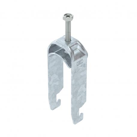 Bride de fixation 2056 pied U, double, plaque de pression en métal, FT 28 | 34 | 3