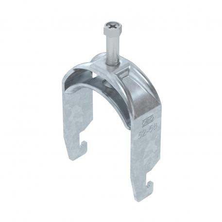 Bride de fixation 2056 pied U, simple, plaque de pression en métal, FT 52 | 58 | 5