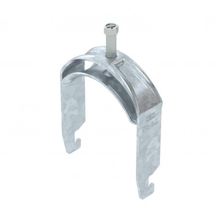 Bride de fixation 2056 pied U, simple, plaque de pression en métal, FT 76 | 82 | 5