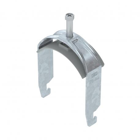 Bride de fixation 2056 pied U, simple, plaque de pression en matière plastique, FT 76 | 82 | 5