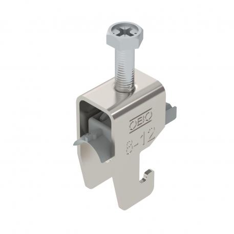 Bride de fixation 2056 pied U, simple, plaque de pression en matière plastique, A2 8 | 12 | 3