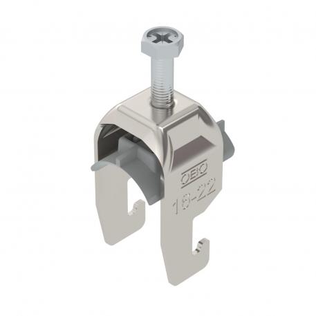 Bride de fixation 2056 pied U, simple, plaque de pression en matière plastique, A2 16 | 22 | 3