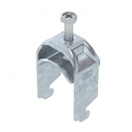 Bride de fixation 2056 pied N, simple, plaque de pression en métal, FT 28 | 34 | 3