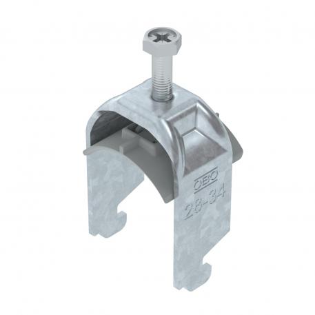 Bride de fixation 2056 pied N, simple, plaque de pression en matière plastique, FT 28 | 34 | 3